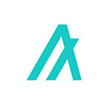 Logotipo-da-Algorand-em-círculo-vermelho-com-símbolo-triangular-branco,-representando-ALGO.